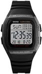 SKMEI Men's Square Digital Watch, C