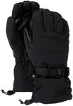 Burton Men’s Insulated, Warm and Waterproof Winter Profile Glove with Touchscreen, True Black, X-Small