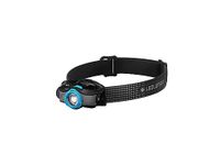 Ledlenser MH5 Outdoor Headlamp LED, black/blue, rechargeable battery, 400 lumens, focusable, runtime up to 35h, red light, 1xAA useable with batteries, pocket clip, USB magnetic charging cable