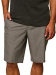 O'NEILL Men's 21 Inch Outseam Hybrid Stretch Walk Short, Heather Grey, 29