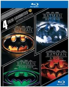 4 Film Favorites: Batman Collection (Batman / Batman Returns / Batman Forever / Batman & Robin) [Blu-ray]