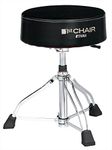 Tama 1st Chair Round Rider XL Drum Throne Hydraulix Cloth Top Black