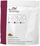 Bariatric Advantage High Protein Meal Replacement Drink Mix - Protein Powder Whey Isolate for Gastric Bypass & Sleeve Gastrectomy Patients - 28 Servings with 27 g Protein - Cookies & Cream - 43.46 oz