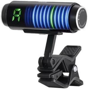 Korg - SH-CS100 Custom Shop Series Sledgehammer Clip-on Guitar Tuner - Black