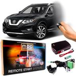 MPC Factory Remote Activated Remote Start Kit Compatible with 2014-2020 Nissan Rogue - Push-to-Start - Gas - Plugin T-Harness - USA Based Tech Support