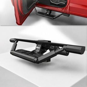 APS iBot Power Drop Steps Compatible with Ford F150 2015-2026 SuperCrew Cab & F150 Lightning 2022-2026 & F-250 F-350 Super Duty 2017-2026 Crew Cab Driver Side Front Door | Individual Robotic-Inspired