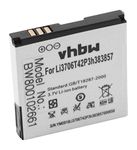 Battery LI-ION suitable for VODAFONE 225, T-Mobile Vary Touch, Orange Vegas, ZTE R710, MBP890E, A34, A39,C300,C332,C321+ replaces Li3706T42P3h413457