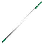 Unger EZ120UNGER OptiLoc Telescopic Window Cleaning Pole / Multi-Use Extension Pole- UNGER Window Cleaning Equipment,Green, - 1.25m, 2 Section