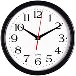 Bernhard Products Black Wall Clock 