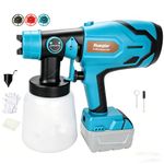 Rueqior Cordless Paint Sprayer for Makita 18V Battery, Paint Sprayers for Home Interior Airless Electric HVLP, for Furniture, Walls, Cabinets, Fences, Doors, etc(Battery NOT Included)
