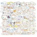 Cinnamoroll Stickers for Water Bottles 50pcs Waterproof Cute Aesthetic Trendy Stickers for Teens Kids Girls and Boys, Perfect for Laptop Notebook Phone Car Skateboard Travel Durable