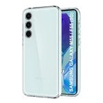 CEDO Samsung Galaxy M55 / M55s / F55 (5G) Clear Case | Soft Flexible Slim-Fit | Full Body 360 Protection Shock Proof TPU Back Cover (Transparent)