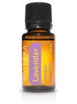 doTERRA Lavender Essential Oil - Promotes Calm, Relaxation, Peaceful Sleep, Tension Relief, and Soothing of Skin Irritation; For Diffusion, Internal, or Topical Use - 15 ml