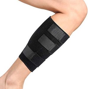 Manchon de Compression Mollet, Attelle Mollets pour Tensions Réglable pour Jambes Gauche Droite, Bandage Mollet Néoprène pour Sport Blessures Jambe Inférieure Soulagement Douleur, pour Hommes Femmes