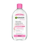 Garnier Micellar Cleansing Water 700ml, Gentle face cleanser & Make up Remover, Suitable For All Skin Types Including Sensitive Skin, Soothing Formula, Dermatologically Tested