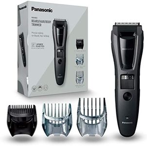 Panasonic ER-GB62 Wet & Dry Electric Hair, Beard & Body Trimmer for Men with 40 Cutting Lengths, Black