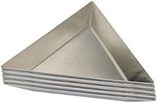 12 Pcs Bead Sorting Trays Triangle Aluminum