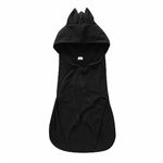 Baby Wrap Newborn Halloween Bat Style Sleep Sack Solid Color with Hood Baby Swaddle for Warmth Anti Kick and Wrap Blanket (Black, One Size)