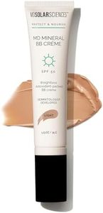 MDSolarSciences Mineral BB Creme SPF 50 | Hydrating, Sheer Tinted Mineral Sunscreen with Niacinamide, Caffeine & Squalane | Blurring, Anti-Aging, Clean & Reef Safe | Light 1.23 oz