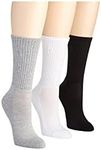 Ralph Lauren Cushion Foot Mesh Crew 3 Pair Pack (7310) (9-11, Assorted)