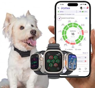 NEW Dog Health Monitor V3.0 by PetPace – AI Smart Collar with 24/7 Vital Signs, Pain & GPS Tracking, Telehealth AskaVet & Share With Your Vet, Smartwatch Sync – Subscription Required (Small)