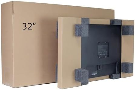 Universal 32" Monitor TV Shipping Box | Secure and Protective Computer Monitor Shipping Box | EPE USA theBOXlarger