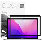 Tempered Glass Laptop Screen Protector for Macbook Pro 13 Inch (2016-2022, M1/M2) / MacBook Air 13 Inch(2018-2021, M1), Bubble Free 9H Macbook Pro 13.3" M2 2022 Screen Film, Anti-Scratch Anti-Fingerprint Mac Pro Laptop Screen Filter