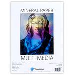 Yasutomo JMP200 20 Sheet Multi-Media Mineral Paper Pad, 9" by 12", White