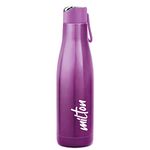 Milton Fame 1000 Thermosteel Vacuum Insulated Stainless Steel 24 Hours Hot and Cold Water Bottle, 910 ml, Purple