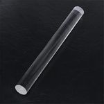 (1PC Solid) Durable Polymer Clay Craft Clear Acrylic Roller Rolling Pin Art Tools AU