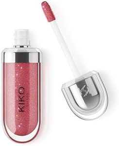 Kiko Milano 3D Hydra Lip Gloss – High Shine, Hydrating, Plumping, Non-Sticky, Moisturizing Lip Makeup – 22 Sparkling Red Garnet – 6.5ml
