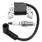 MaySpare 593872 Ignition Coil for 798534 799582motor，apply to 08P502 09P602 09P702 Lawn Mower， Spark plug with air filter
