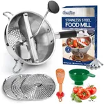 Stainless Steel Food Mills With 3 M