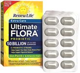 Renew Life Ultimate Flora Extra Care Probiotic 50 Billion - 60 Vcaps | Go Pack