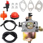 BlueStars 951-12705 Carburetor - For Troy-Bilt Storm 2410 2620 31AS62N2711 31AS2P5C711 24'' 179cc 208cc Squall 2100 MTD 31AM62EE700 31AS62EE731 Cub Cadet 524SWE Snow Blower 951-10974 951-10974A