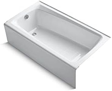 Kohler 505-0 Mendota 60" x 32" Cast Iron Bathtub
