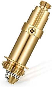 Sink Plugs Replacement Basin Pop Up Click Clack Slotted Plug Bolt Assembly Universal Bath Plug Basin Plug Spring Brass Bathtub Stopper for Most Kitchen Bathroom Sink Bathtub Basin Drain Stopper