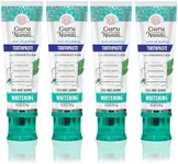 GuruNanda Hydroxyapatite Toothpaste, SLS & Fluoride Free, Whitening Toothpaste - Freshens Breath, Fights Plaque - Natural CocoMint Jasmine Neem - 4 Pack