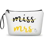 ARIOSEY Wedding Gifts,Mrs Makeup Bag,Engagement Gifts for Daughter,Bachelorette Party,Bride Make Up Pouch,Bachelorette Gifts for Bride,Wedding Registry Gifts,Gifts for Newly Engaged Couples, bride5