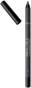L'Oreal Paris Makeup Infallible Pro-Last Pencil Eyeliner, Waterproof and Smudge-Resistant, Glides on Easily to Create any Look, Grey, 0.042 Oz.
