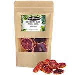 Drink Botanicals Ireland Dried Blood Orange Slices Wheels | 16+Slices | 100% Natural | For Cocktail Garnishing, Wreath, Cakes, Snacking, Infusions, Desserts | 1.76 oz, 50 Grams |Resealable Kraft Pouch