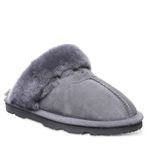 BEARPAW Women's Loki Multiple Colors | Women's Slippers | Women's Shoe | Comfortable & Light-Weight, Charcoal, 7