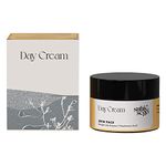 Suhi & Sego Dew Face Day Cream | Lightweight, Non Greasy| Hydration & Protection | Ginger Lily & Licorice Root | For Dry & Oily Skin - Men & Women | 40g