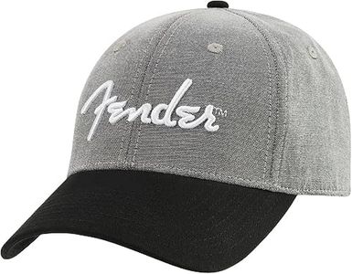 Fender© "Hipster Dad Hat - One Size - Color: Gray/Black, 9190121000