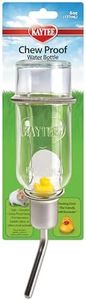 Kaytee Chew-Proof Water Bottle for Pet Hamsters, Gerbils and Rats, 6 oz