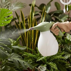 Kraft Seeds 2L Electric Garden Sprayer for Plants – USB C Rechargeable Spray Bottle, 3.7V 3W Lithium Battery, 1.8–2.0 Bar Pressure, Dual Nozzle Mist & Jet Water Spray Pump for Gardening, Car & Home