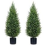 ECOLVANT Two 3ft Artificial Topiary