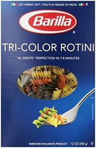Barilla Tri-Color Rotini Pasta, 12 oz. Box (Pack of 16) - Non-GMO Pasta Made with Durum Wheat Semolina - Kosher Certified Pasta