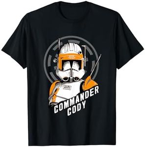 Star Wars Commander Cody Bust Logo Graphic T-Shirt T-Shirt