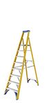 Werner Fibreglass Platform Stepladder 8 Tread